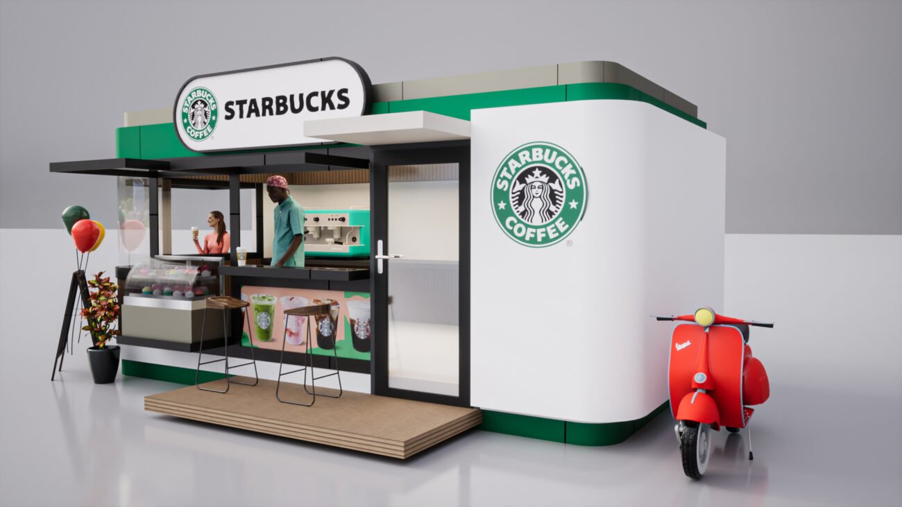 starbucks kiosk 2